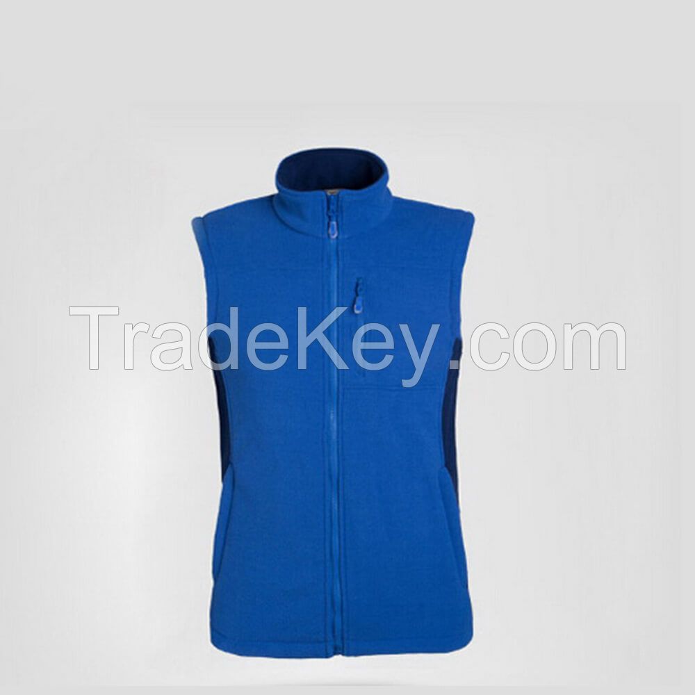 Cheap Micro Polar Fleece Vest Jacket Men High Quality Sleeveless Sport Jacket Anti-Pilling 