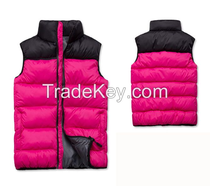 Women Ultralight Cotton Padded Vest For Winter Outdoor Sports