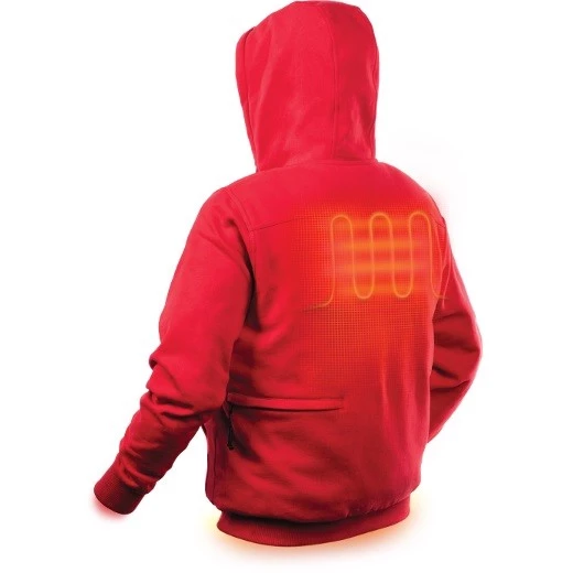 Warm USB Battery Heated Hoodie For Outerwear 