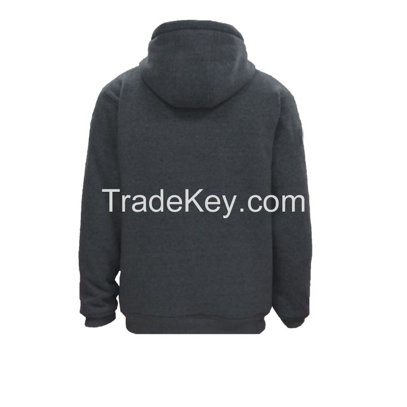 Winter 5V USB Battery Powered Heated Fleece Hoodie Jacket