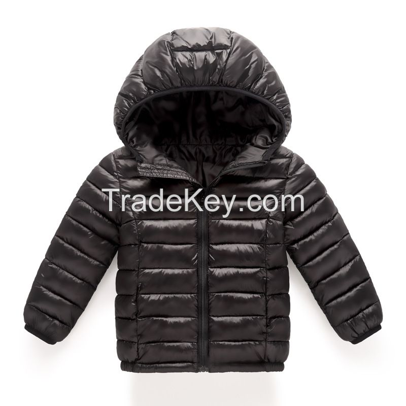 Warm Children Padding Jacket Winter Boys 100% Polyester Down Jacket 