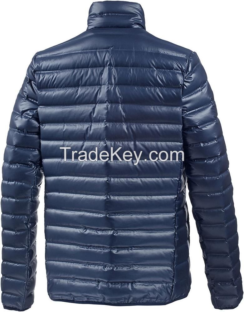 Warm Winter Mens Cotton Padded Jacket Logo Customized 