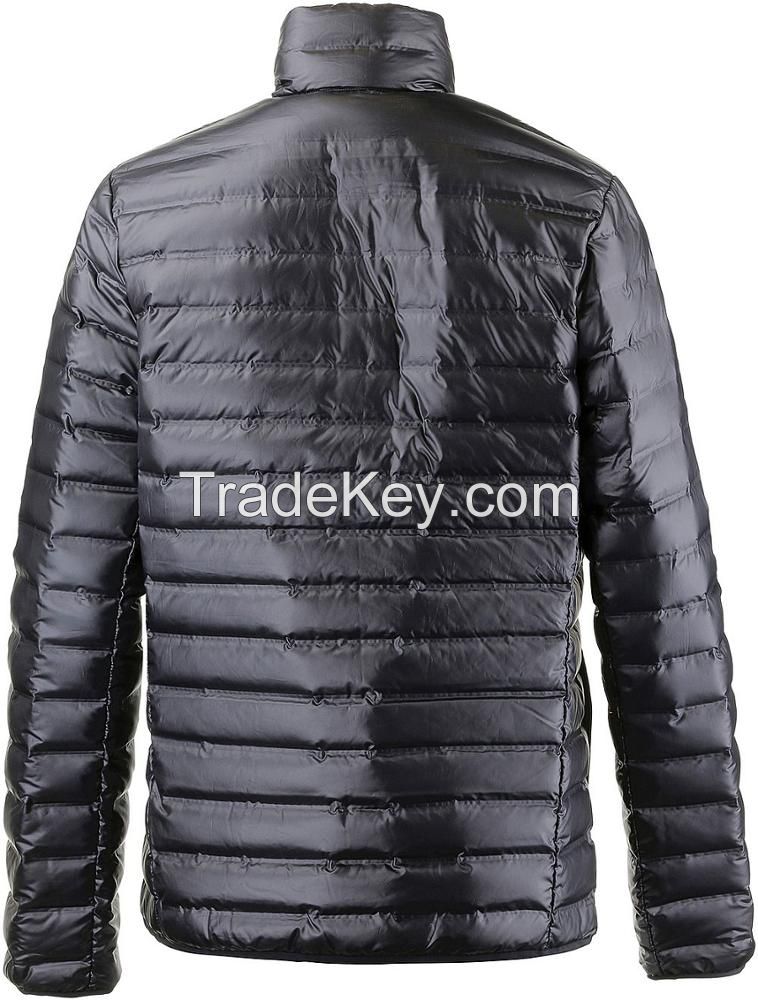 Warm Winter Mens Cotton Padded Jacket Logo Customized 