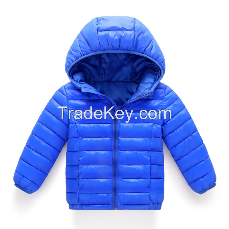 Warm Children Padding Jacket Winter Boys 100% Polyester Down Jacket