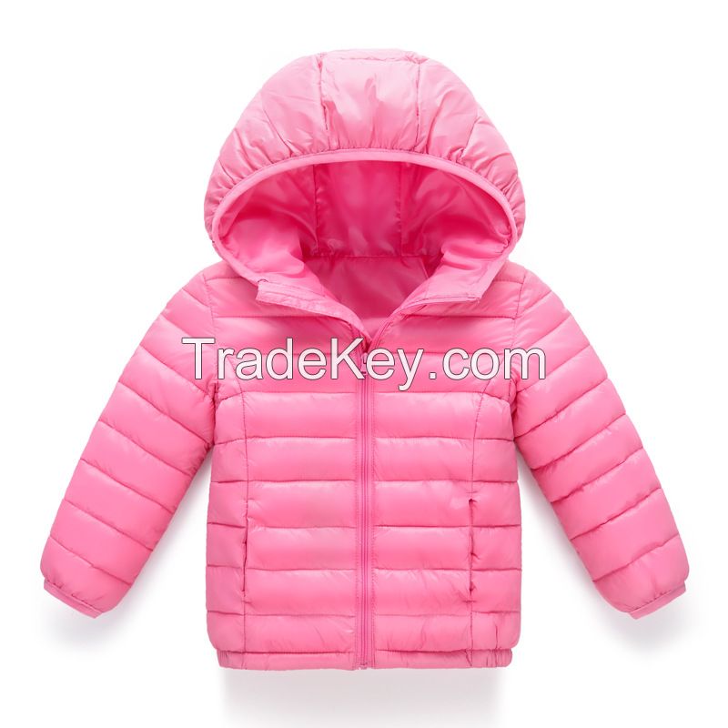 Warm Children Padding Jacket Winter Boys 100% Polyester Down Jacket