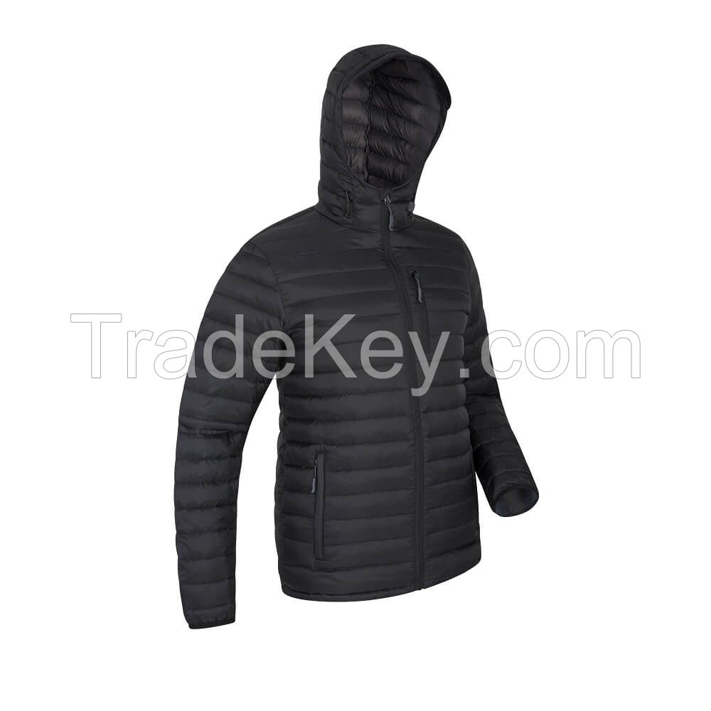 Winter Mens Padded Jacket Lightweight Down Jacket Padded Coat