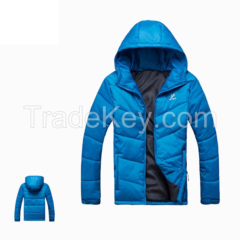 Girls Foldable Fake Down Jacket Womens Cotton Padded Jacket 100% Polyester Lining