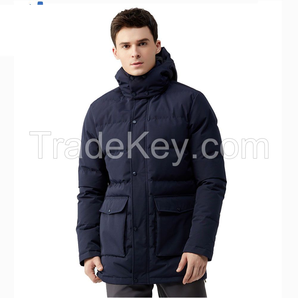 OEM Warm Windproof Outdoor Winter Clothes Man Down Jacket