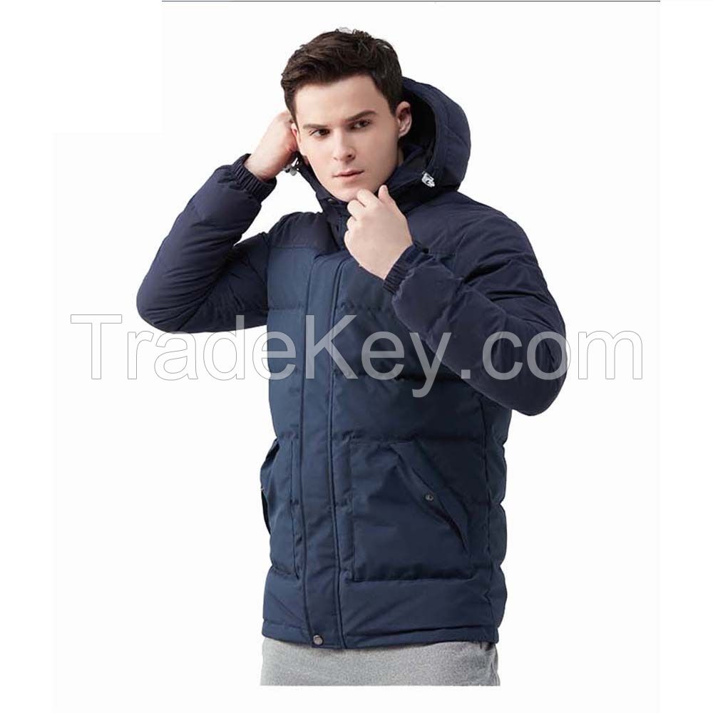 High Quality Mens Warm Light Rainproof Duck Down Jacket For Winter