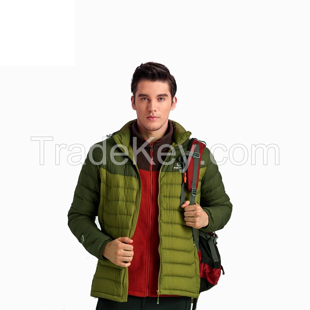 Men Winter Coat Down Padded Keep Warm Breathable Jacket 