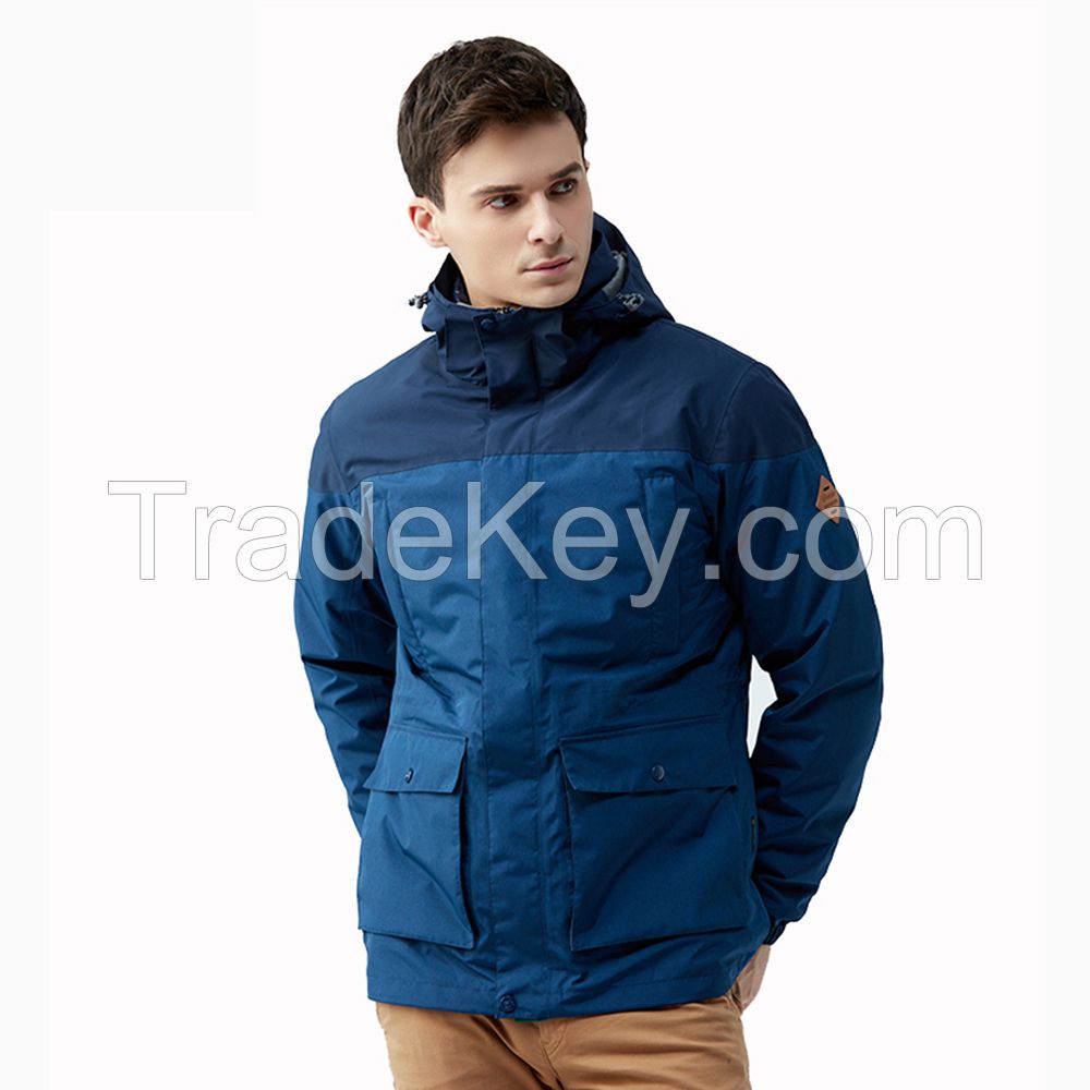 High Quality Heavy Duck Down Feather Jacket Mens Winter Fashion Outdoor Jacket