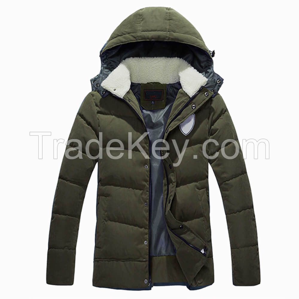 Sports Apparel Manufacturers Winters Down Coat Men Down Jacket With Hood