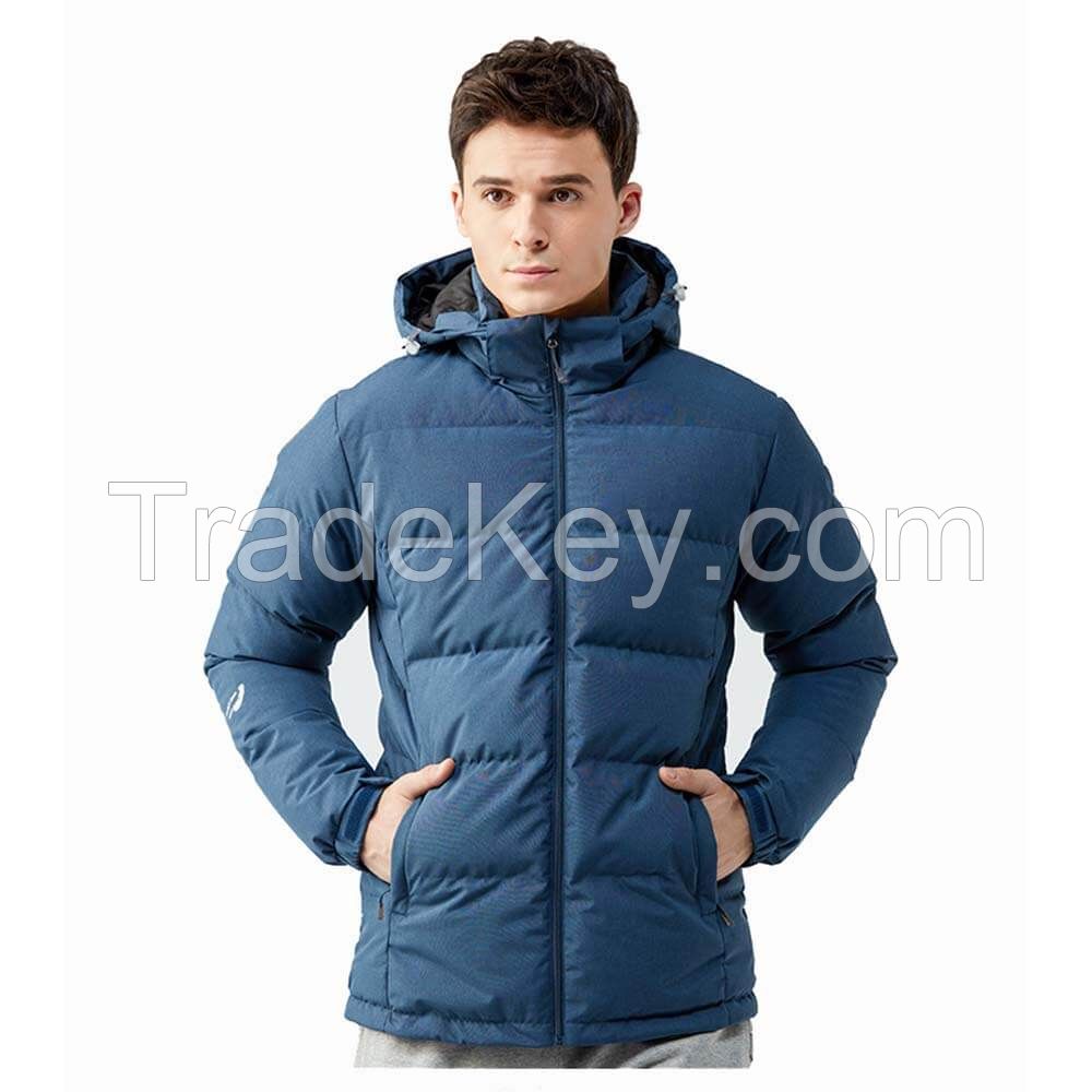 China Supplier Winter Thick Warm Windbreaker Men 100% Nylon Down Jacket