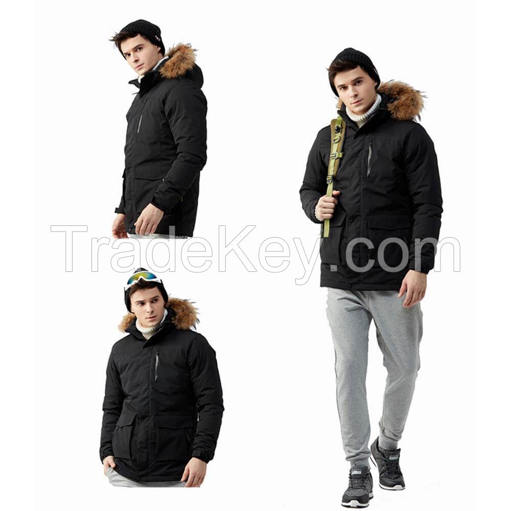 Winter Warm Windbreaker Outdoor Padded Jacket for Men 