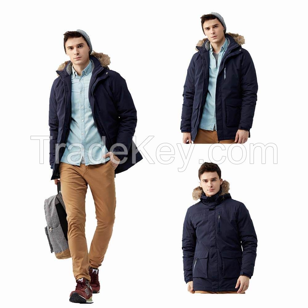 Winter Warm Windbreaker Outdoor Padded Jacket for Men 