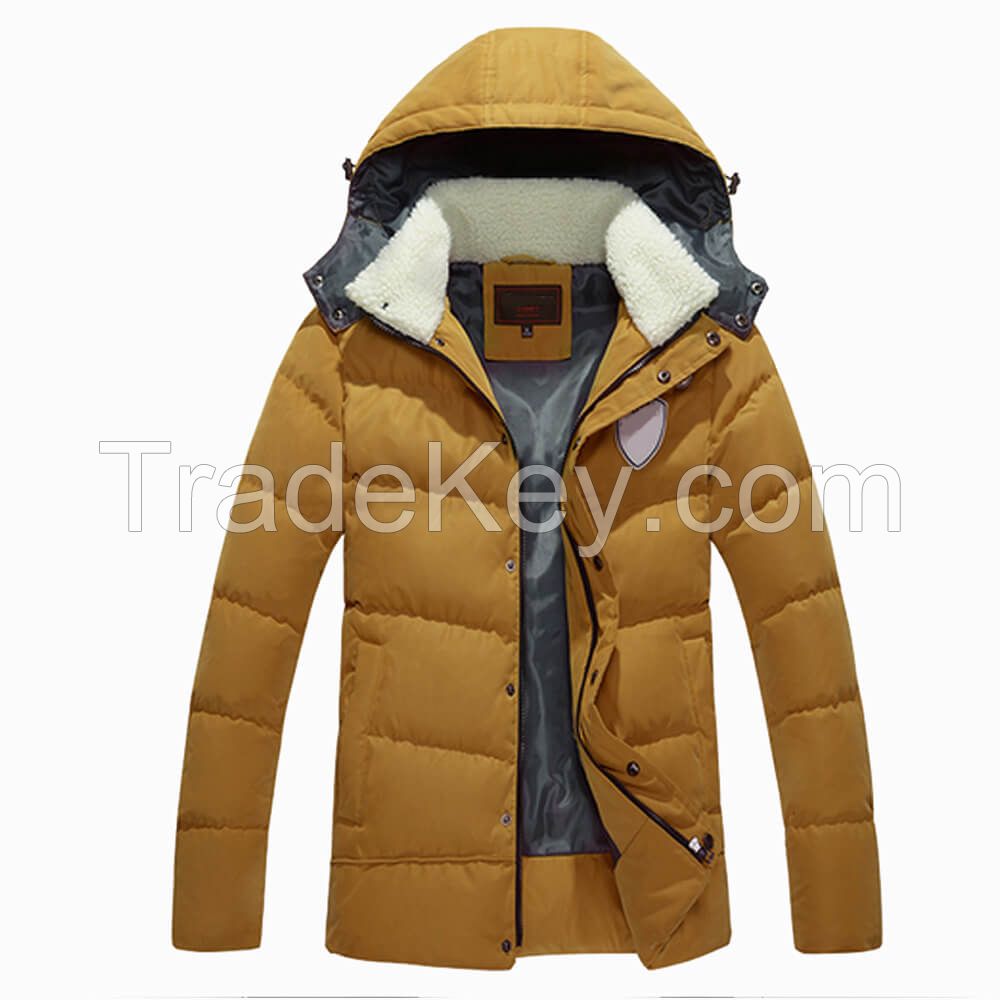 Sports Apparel Manufacturers Winters Down Coat Men Down Jacket With Hood