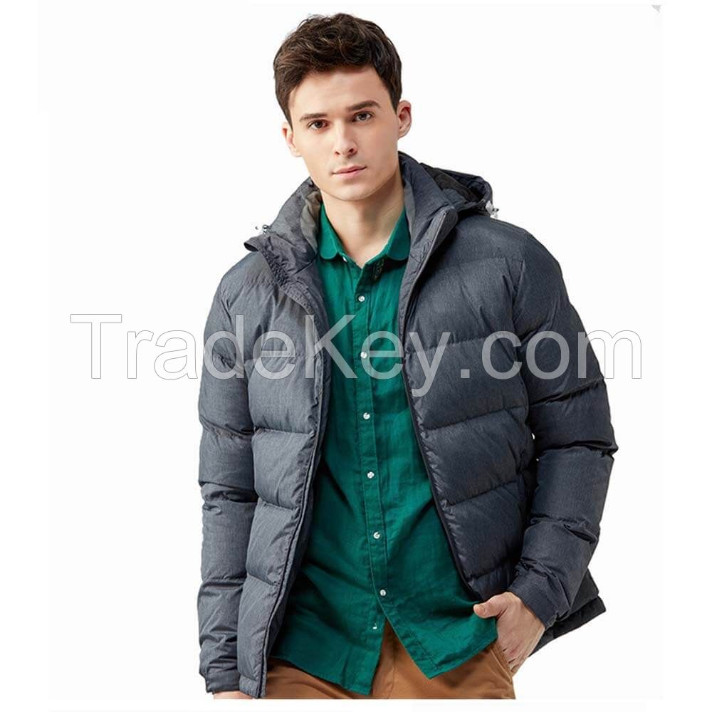 China Supplier Winter Thick Warm Windbreaker Men 100% Nylon Down Jacket