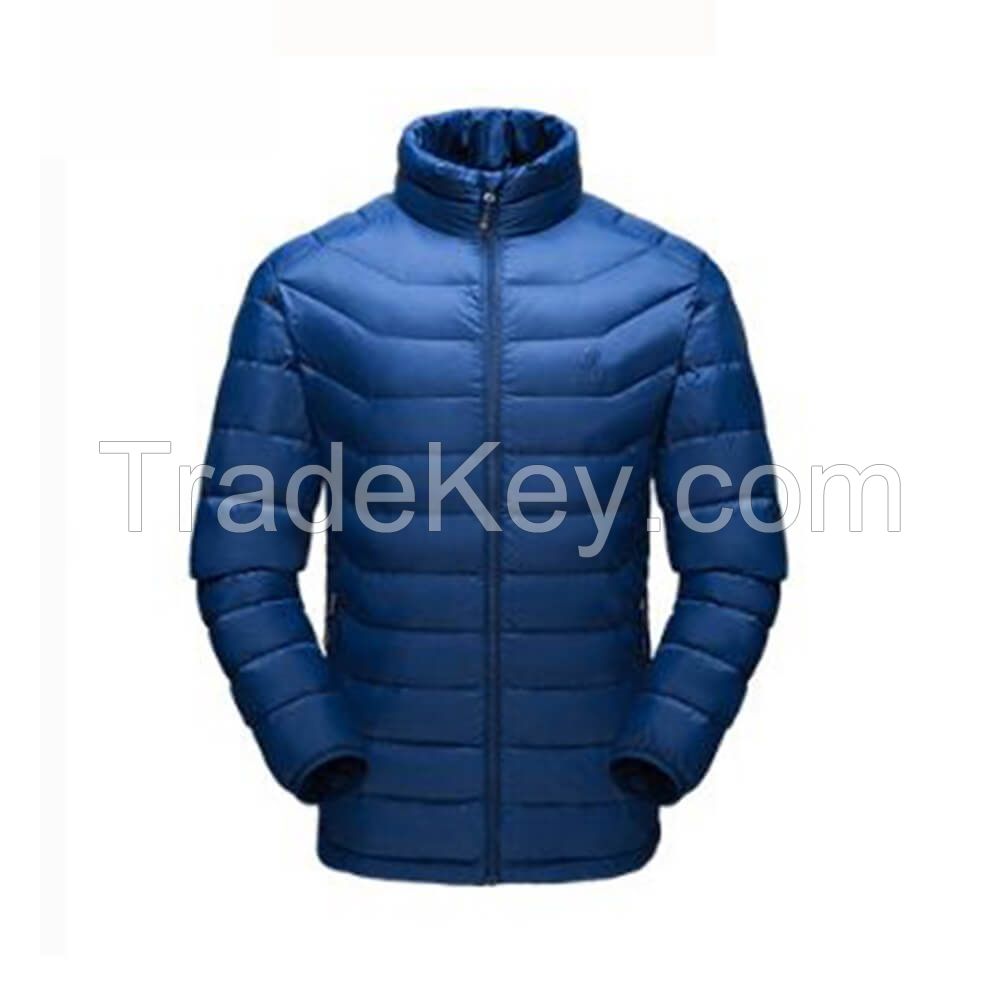 Customizable Light Warm Winter Outdoor Windbreaker Men Polyester Filling Jacket