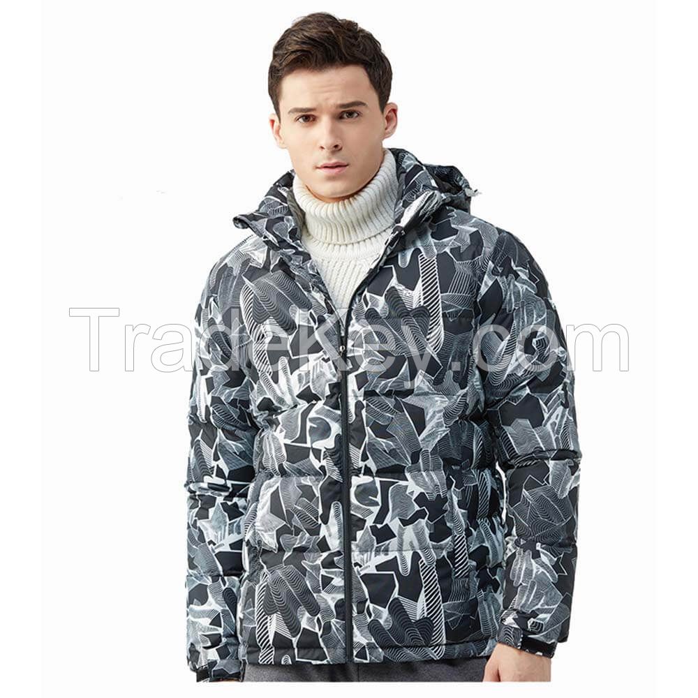 China Supplier Winter Thick Warm Windbreaker Men 100% Nylon Down Jacket