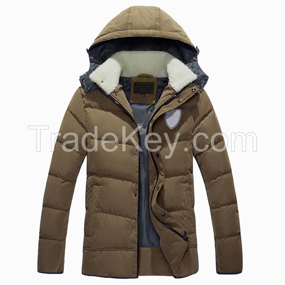 Sports Apparel Manufacturers Winters Down Coat Men Down Jacket With Hood