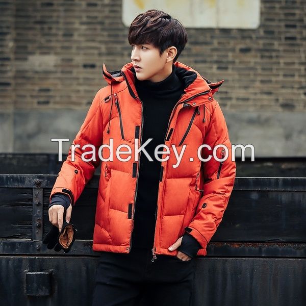 Extremely High Quality Mens Thick Warm Duck Down Jacket Snow Parka Coat