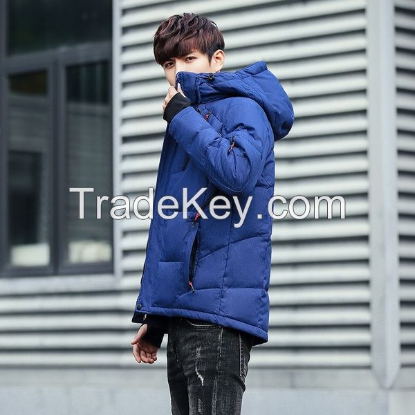 Extremely High Quality Mens Thick Warm Duck Down Jacket Snow Parka Coat