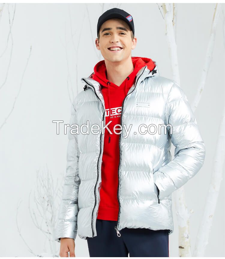 Manufactory Direct Mens High Quality Duck Down Coat For Winter Wear