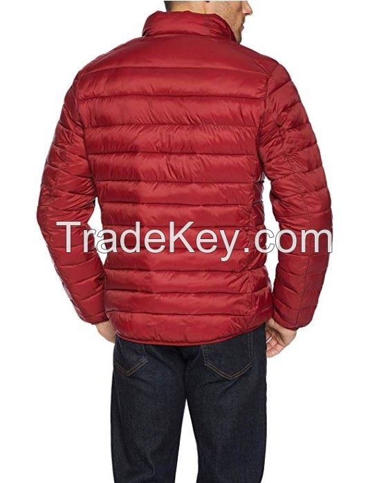 Men's Lightweight Water-Resistant Packable Puffer Jacket 