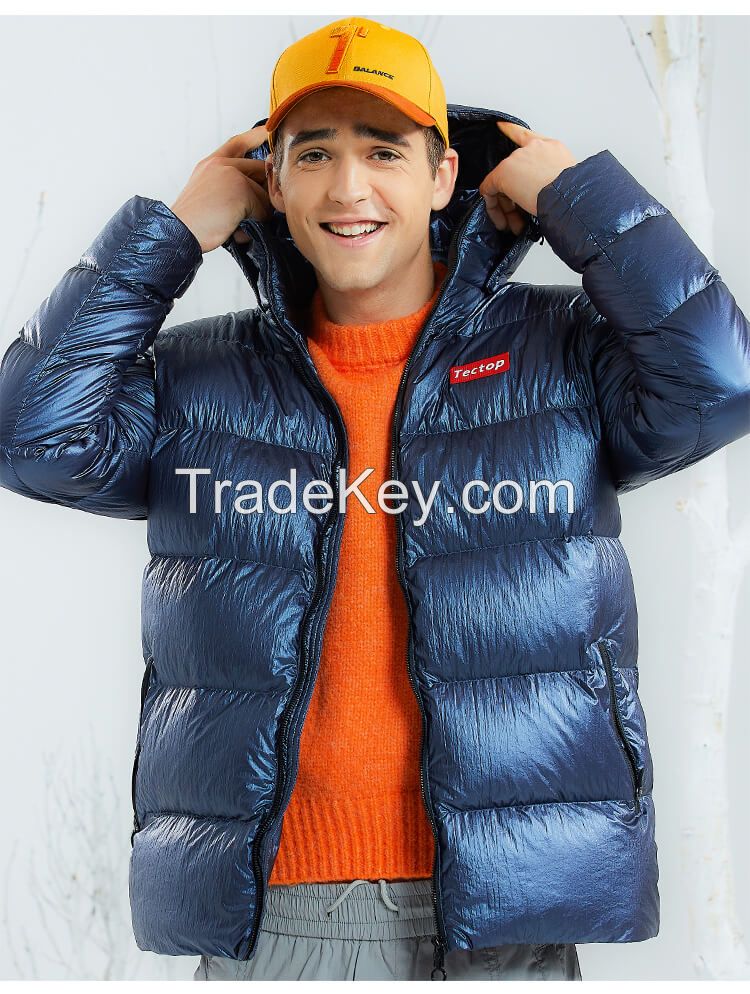 Manufactory Direct Mens High Quality Duck Down Coat For Winter Wear