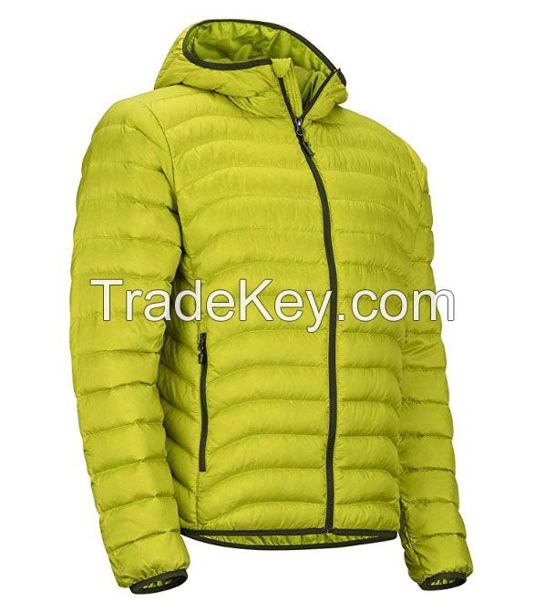 Hoody Men's Winter Puffer Jacket, Fill Power 600 