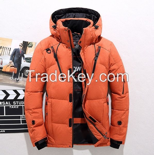 Extremely High Quality Mens Thick Warm Duck Down Jacket Snow Parka Coat