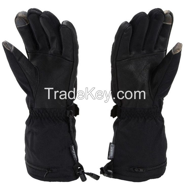 Rechargeable Battery Heated Gloves Winter Motorcycle Ski Gloves stock heated gloves