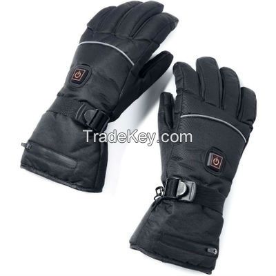 Winter Warm Gloves 3 Control Level Battery Power Electric Heated Hand Gloves