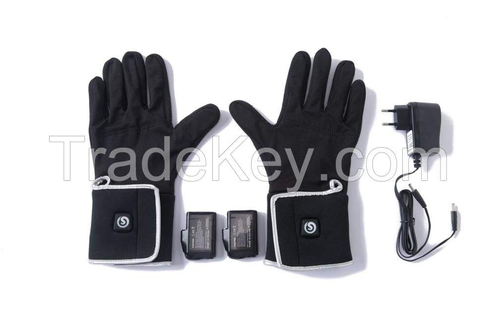 Wholesale Waterproof Rechargeable Battery Ski Heated Gloves For Winter