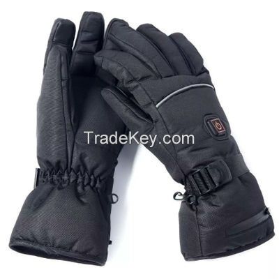 Winter Warm Gloves 3 Control Level Battery Power Electric Heated Hand Gloves