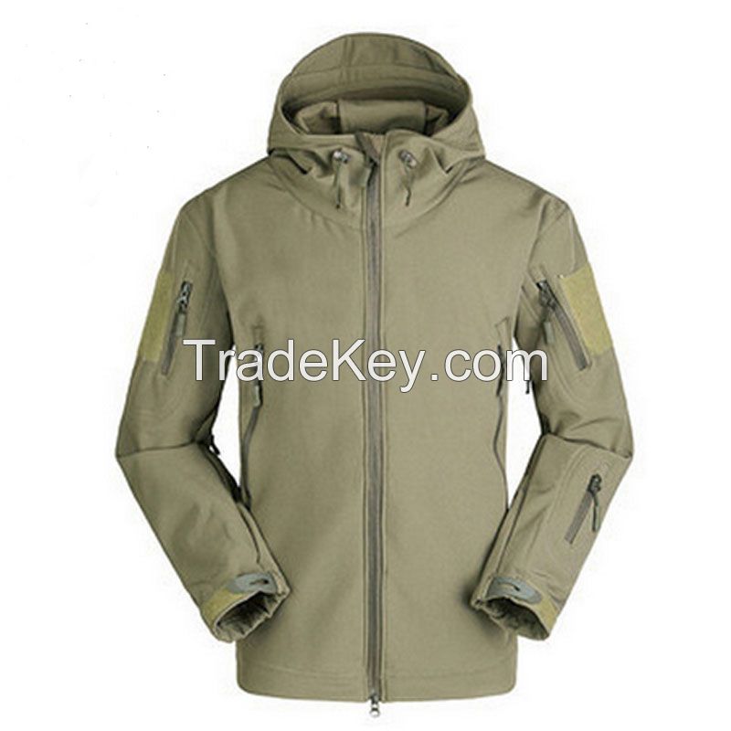 Brand Outdoor Tactical Military Jackets Waterproof Men Soft Shell Army Jacket