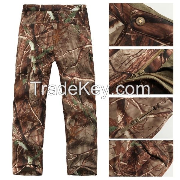 Men's Outdoor Tactical Army Camouflage Uniform Hunting Pants
