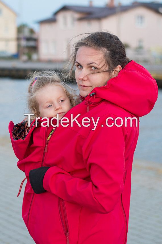 Softshell Baby Carrying Babywearing Jacket 