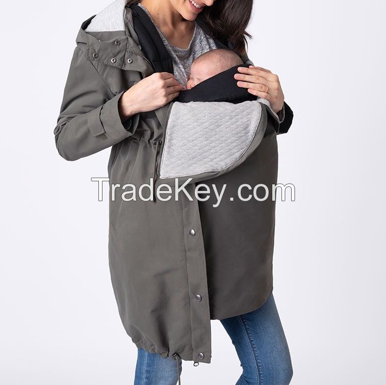 Womens 3 in 1 Mid-Weight Maternity Parka