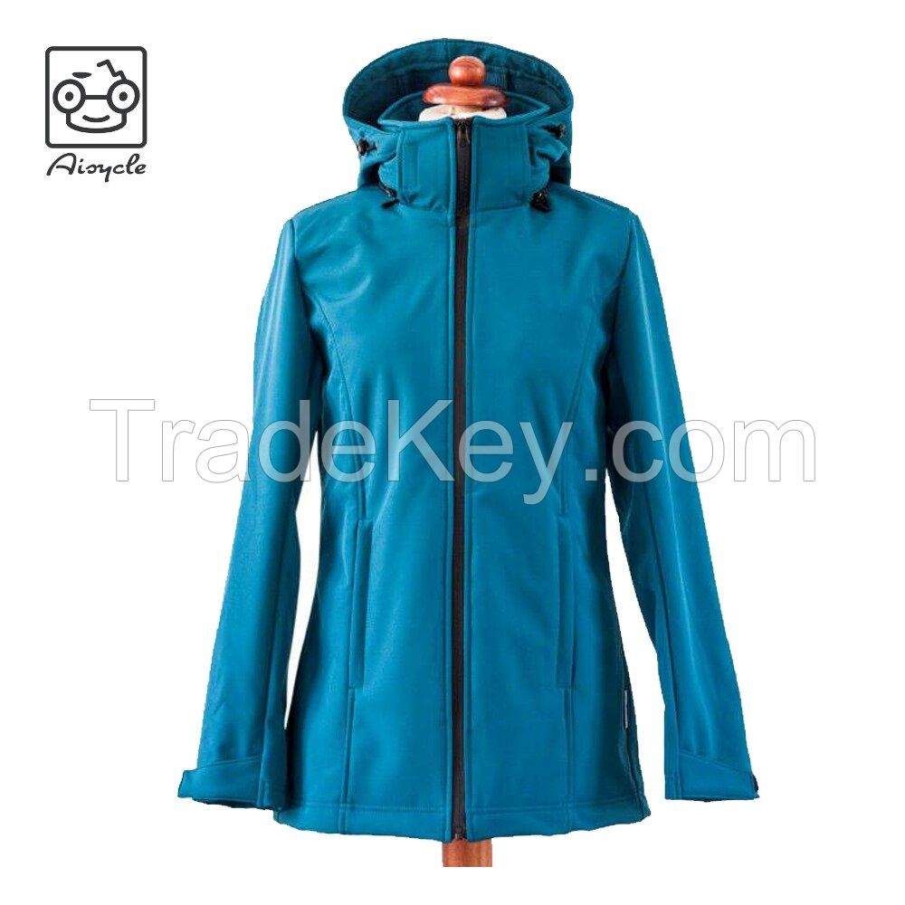 Maternity Baby Carrying Softshell Jacket With Fleece Lining