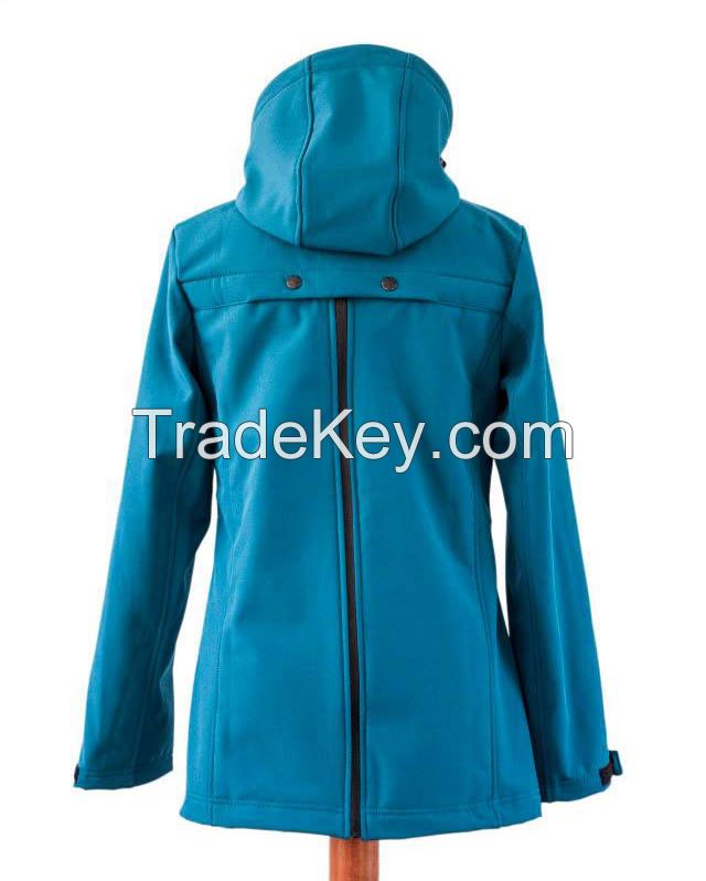 Maternity Baby Carrying Softshell Jacket With Fleece Lining