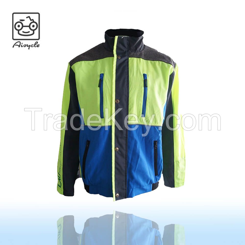 Customized Logo High Visibility Reflective Jacket Safety Jacket Worker Jacket For Chainsaw Pants