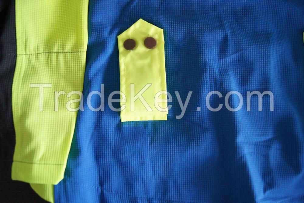 Customized Logo High Visibility Reflective Jacket Safety Jacket Worker Jacket For Chainsaw Pants