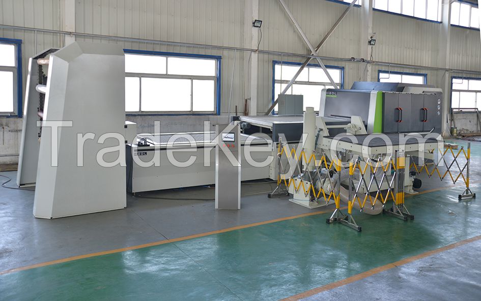 TM-2580F Vacuum membrane press machine laminating high gloss door furniture