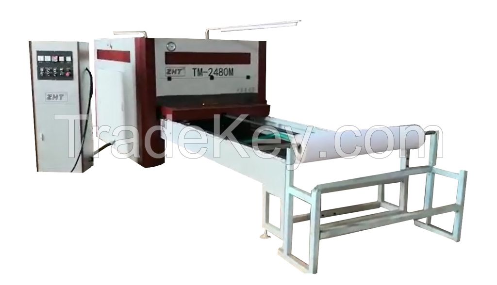 TM2480M pvc foil vacuum membrane press machine for PVC Paint-Free Door made in China supplier