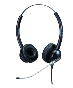 Durable Call Center Headset with Noice Cancellation