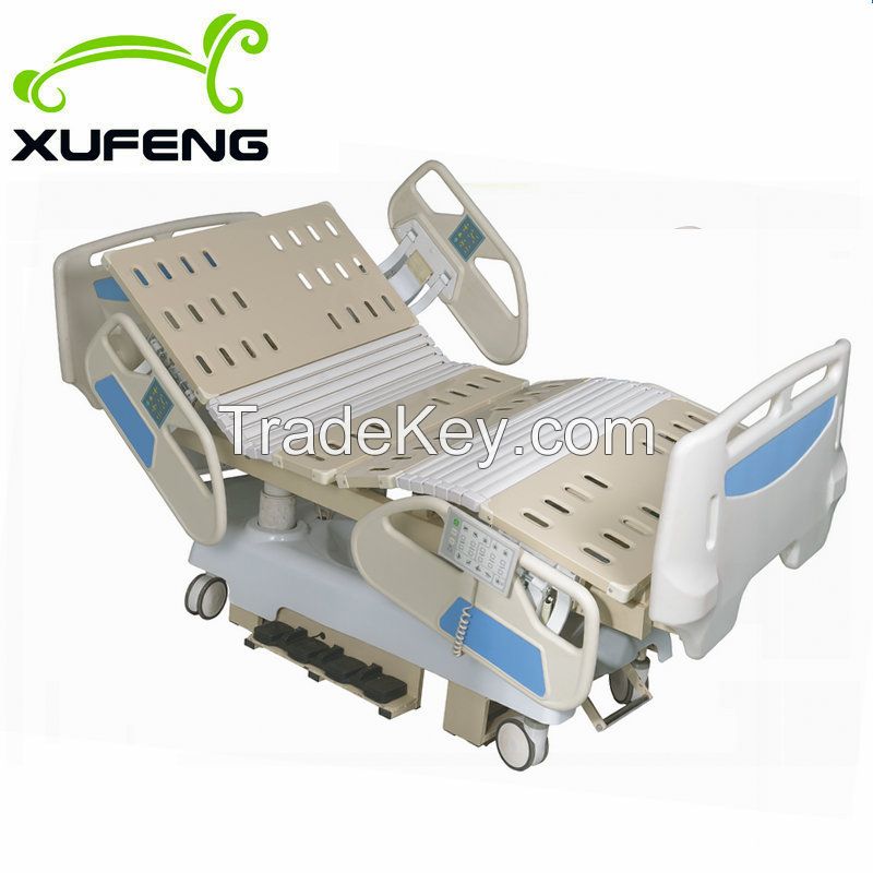 Super luxury 8 function electric hospital care bed with CPR function