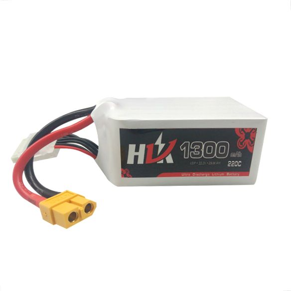 HLK 1300mAh 120C FPV Racing 6S LiPo Battery