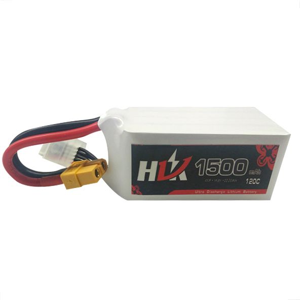 HLK Power 1500mAh 100C 6S FPV Racing Battery