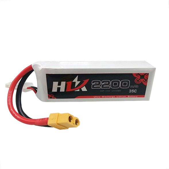 HLK 2200mAh 35C 3S 11.1V T-rex 450X LiPo Battery